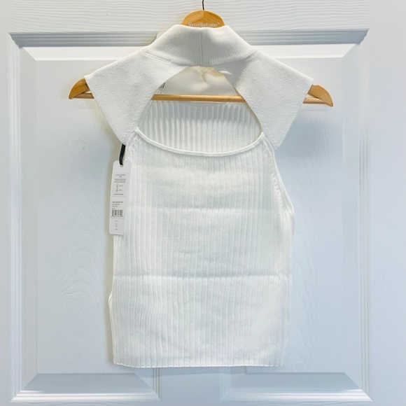 NWT Varley Fowler Fitted Knit Sweater Tank - Picture 12 of 16